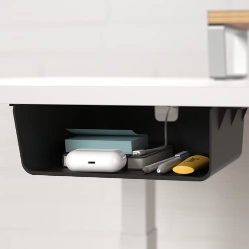Under desk storage shelf tray drawer organizers holder