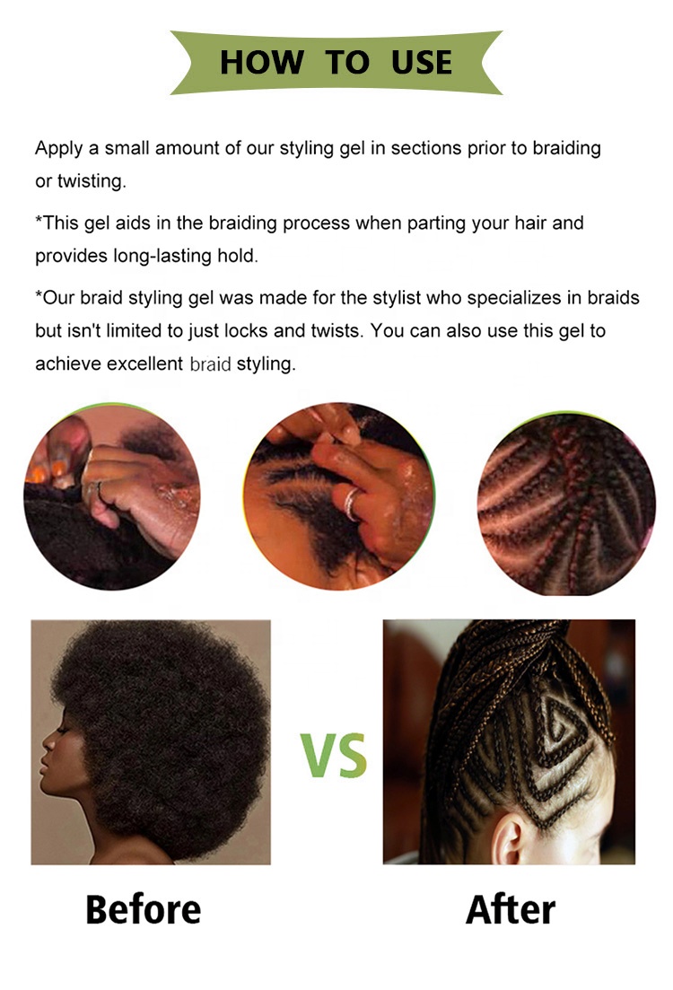 Effortlessly Neat Braid Styles With Perfect Braid Gel And Conditioning Loc Gel