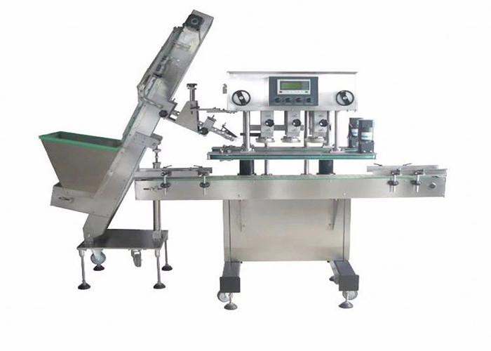 Automatic Plastic Tablet Bottle Filling Machine Line For Round And Square Bottle