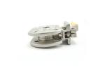 Oil / Air Pipe Stainless Steel Valves One Piece Ball Valve BSPT Threaded End