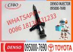 Fuel Injector 095000 7690 For Toyota 23670-09280 23670-0R180 23670-09270