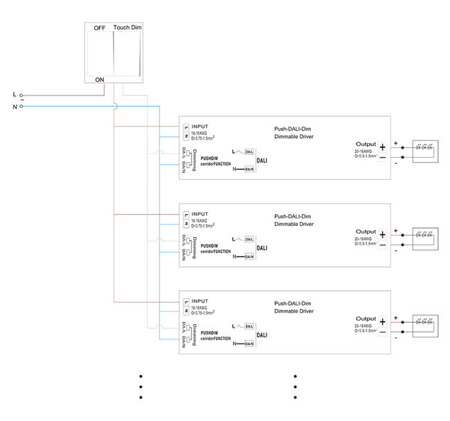 IP67 Waterproof Dimmable LED Power Supply With Over Temperature Protection