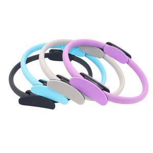 Wholesale Fitness Accessories eco-friendly double handle magic yoga pilates circle yoga pilates ring from china suppliers