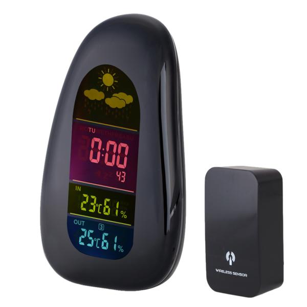 Creative Digital Cobblestone LED Indoo/Outdoor Wireless Weather Station