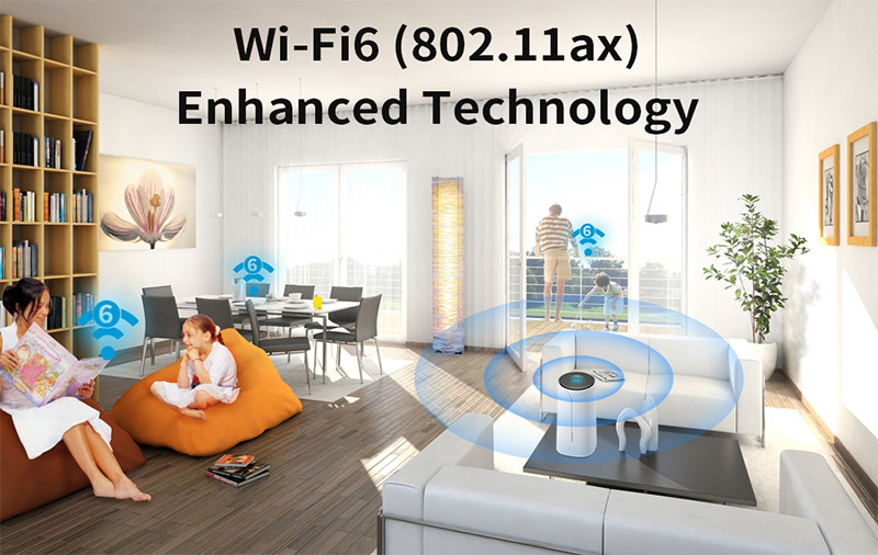 Gigabit Dual Band Wifi 6 Lte Router MT7621AT Chip 12V DC Power Supply