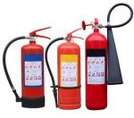 Safe / Reliable 2KG Carbon Dioxide Fire Extinguisher Durable For Factory