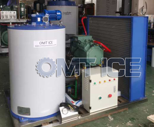 3T Freshwater Flake Ice Machine Restaurant Kitchen Commercial Flake Ice Maker