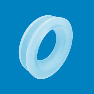 Wholesale Frosted Fused Silica Quartz Flange High Chemical Purity Long Service Life from china suppliers