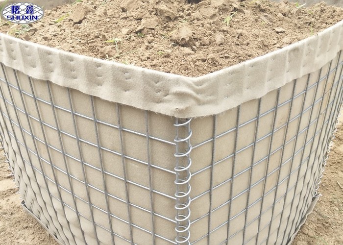 Mil5 Hot Dipped Galvanized Hesco Defensive Barrier