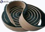 Polishing Round Conveyor Belt Brush , Belt Strip Brush Flexible Plastic Pedestal