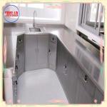 Stainless Steel Lab Bench with As Drawing Number of Shelves and Integral