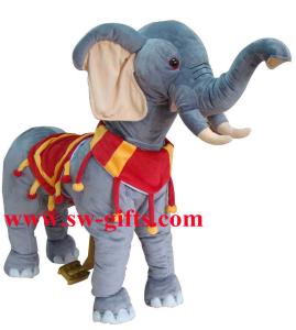 Wholesale Amusement Park Equipment Electric Arcade Coin Operated Plush Stuffed Walking Animal Music from china suppliers