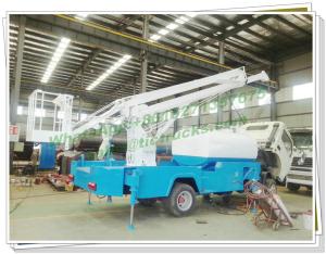 Wholesale Truck Mounted 16m Aerial Work Platforms woith Water tanker High Performance Whtsp:+8615271357675 from china suppliers