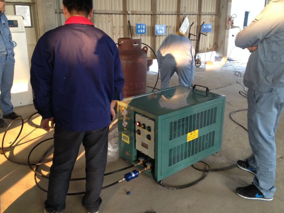 60HZ 3HP R290 Recovery Machine With ISO And ATEX Certification
