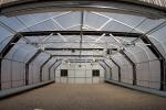 Beautiful Auto Dep Greenhouse , Galvanized Steel Greenhouse CE Certified