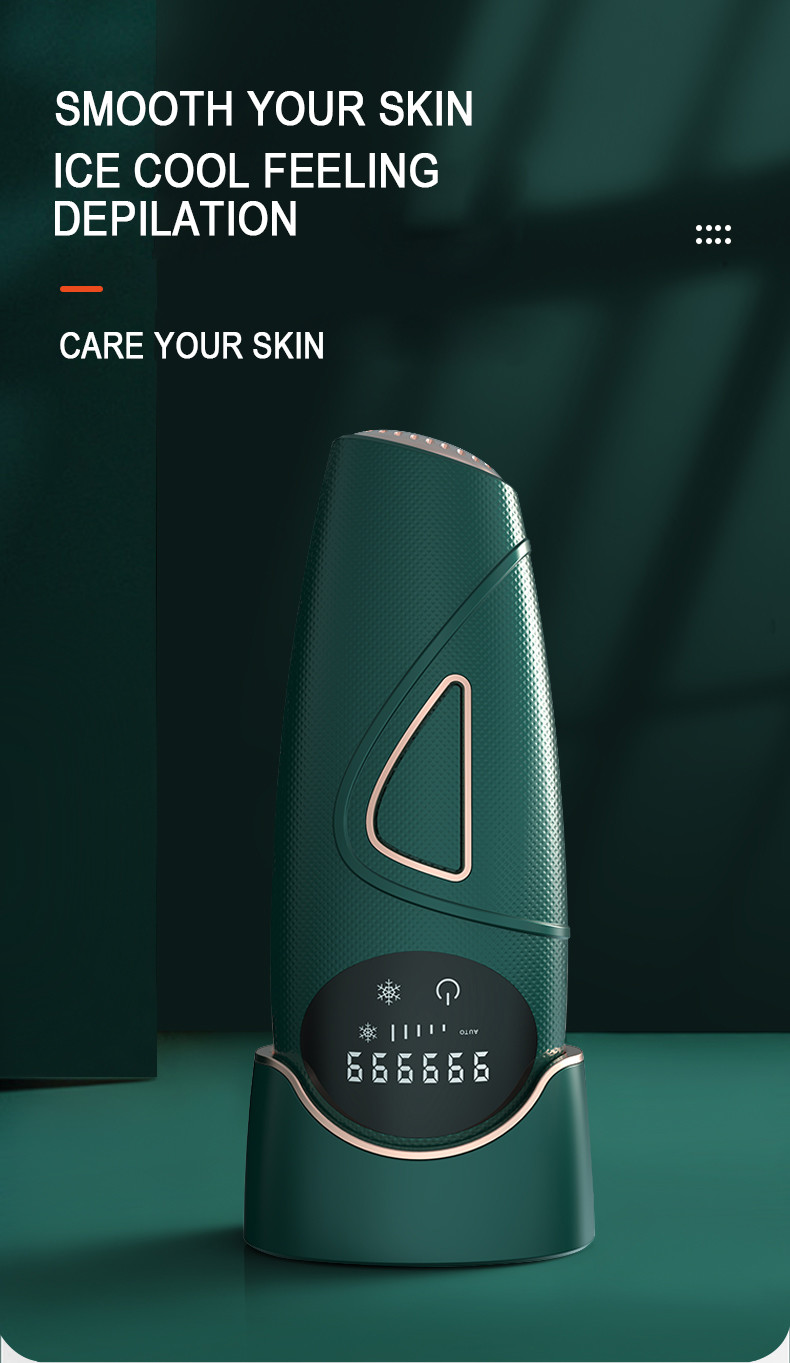 5 Gears 48W 999999 Flashes Laser Hair Removal Home Kit