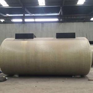 Wholesale Fiberglass 60000 Liter Fuel Oil Storage Tank Double Wall 40c Underground from china suppliers