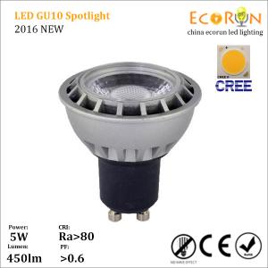 Wholesale cree cob 5w 7w gu10 spotlight led 400lm 2700k 3000k led spotlight gu10 240v from china suppliers