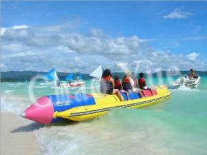 Wholesale Inflatable Water Banana Boat for water game(CYBT-1511) from china suppliers