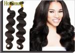 100G Brazilian Virgin Hair Extension Body Wave Natural Black , Tangle Free