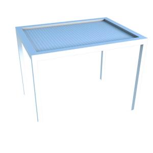 Wholesale Modern Courtyard Intelligent Electric Louver Pavilion Villa Outdoor Sun Room Automatic Flipping Chinese Gazebo from china suppliers