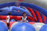Commercial Singapore Case Large Event Inflatable 5km Giant Inflatable Obstacle