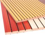MDF Acoustic Sheets Soundproofing Sound Grooved Wood Acoustic Panels