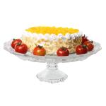 Beaded Mirror Dessert Mini Cup Cake Stand Set Wedding Decorating Tray Base Plate