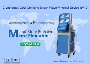 Wholesale Cryolipolysis Termal Ems Shockwave Machine Pain Relief Beauty 4 Cool Pads from china suppliers