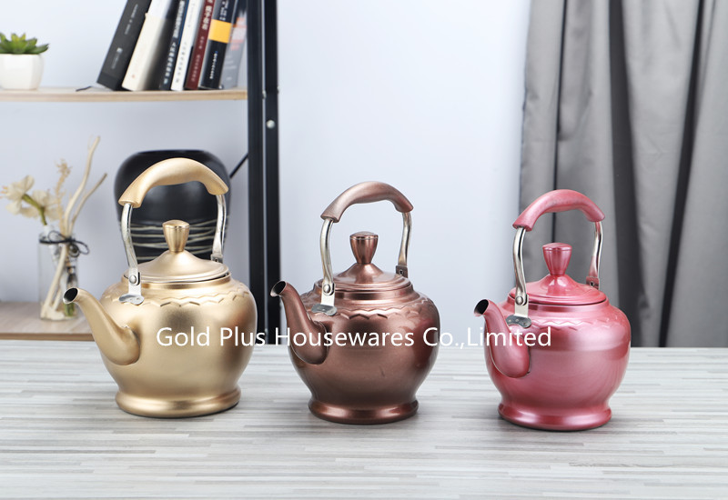 1L Food grade safety use water kettles stainless steel morocco tea pot chinese set tea maker and cup warmer