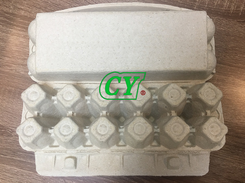 Energy Saving Egg Box Machine Fiber Mold Drying Line