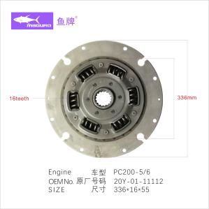 Wholesale PC200-5 20Y-01-11112 Clutch Disc Replacement For KOMATSU 336*16*55 from china suppliers