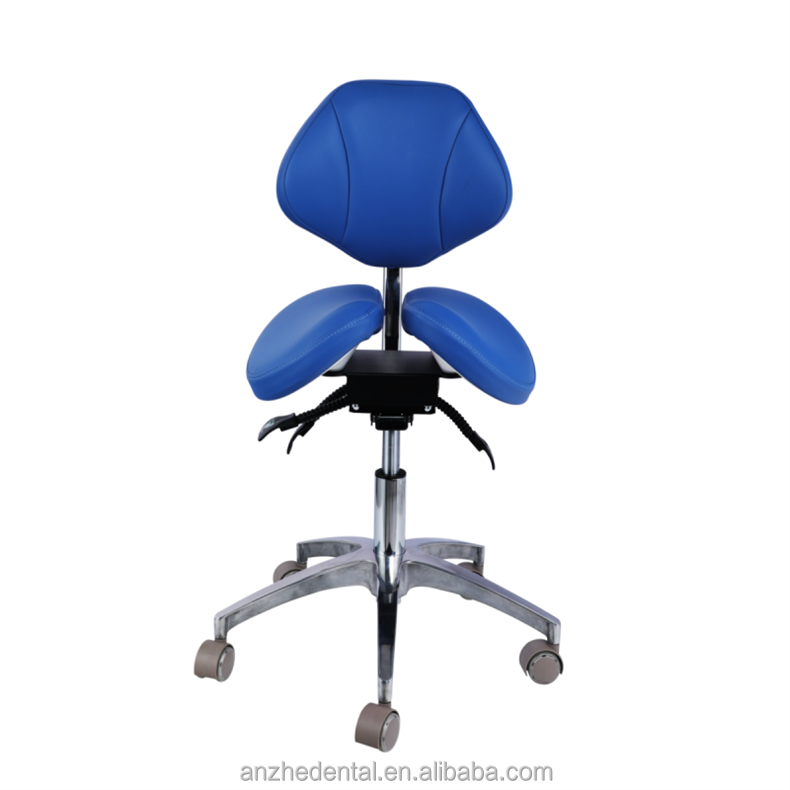 Hospital Furniture Dentist Stool Dental Saddle Seat 360 Degree Rotation Dentist Chair