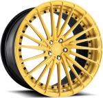 Gold Brush Spokes 2 Piece Forged Wheels For Mercedes Benz Glc 20inch Rotational