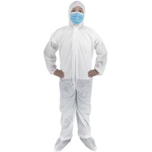 Wholesale Tuv Personal Chemical Disposable Chemical Suit , White Disposable Overalls from china suppliers
