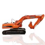 DH220-7 Used Doosan Excavators 1.1m3 Bucket Capacity 108kw Rated Power