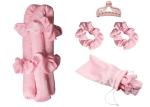 Portable Heatless Curling Rod Headband Silk Customized Size For Women