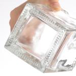 High End Bend Curved Twist Glass Bottle for Super Luxury Vodka Whisky Gin Rum