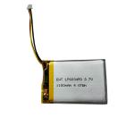 Black Lithium Polymer Battery Rechargeable 3.7v 1100mah Lipo Battery Pack