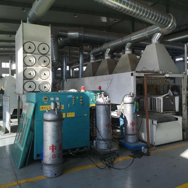 Old Refrigerator Disassembly Line Ac Refrigerant Recovery System 25HP Oi Less Recovery Gas Charging Machine