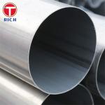 DIN 17457 1.4301 Welded Circular Steel Tube Austenitic Stainless Steel Tubes For