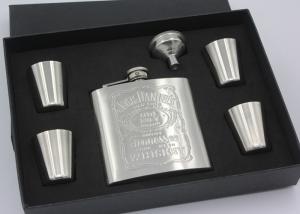 Wholesale Pretty Kitchen Household Items 4 Cups 1 Funnel 6 Oz Metal Hip Flask from china suppliers