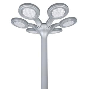 Wholesale Aluminum Solar Street Light 33W/5V 6500K With 3 Lights IP65 Waterproof from china suppliers