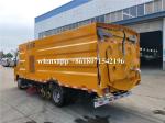 High Pressure Truck Mounted Road Sweeping Machine Vacuum Street Cleaning Truck
