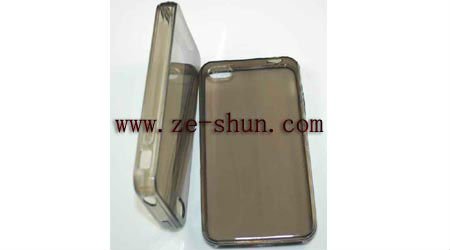 for iphone 4/4s silicone case grey B