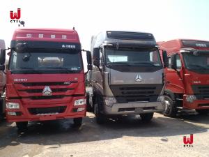 Wholesale HOWO Towing Trailer New 4x2 420hp Heavy Duty Tractor Head Truck from china suppliers