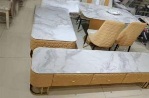 Wholesale Strong Hardness Faux Marble Coffee Table Good Wear Resistance from china suppliers