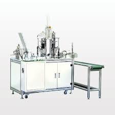 Wholesale Aluminum Frame Mask Production Machine , 3 Layer Face Mask Machine from china suppliers