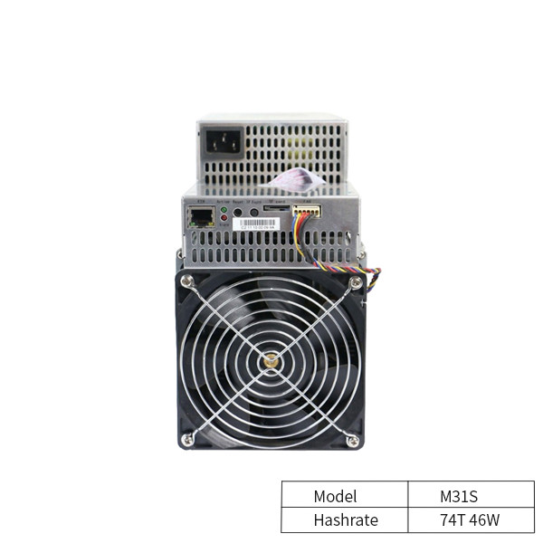 46J/T Whatsminer M31s 74t , 3404W Asic Mining Machines All In One