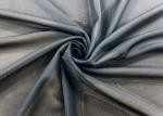180GSM 85% Polyester Knitting Stretchy Mesh Fabric For Underwear Black